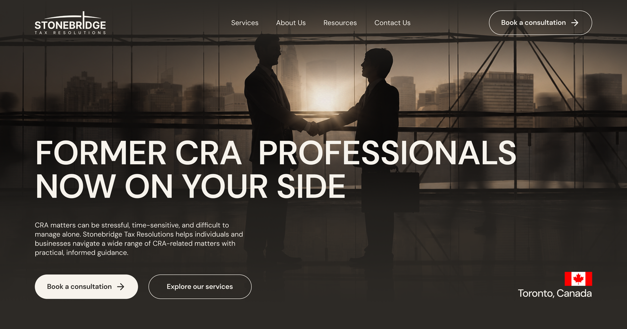 Conversion-Focused Homepage